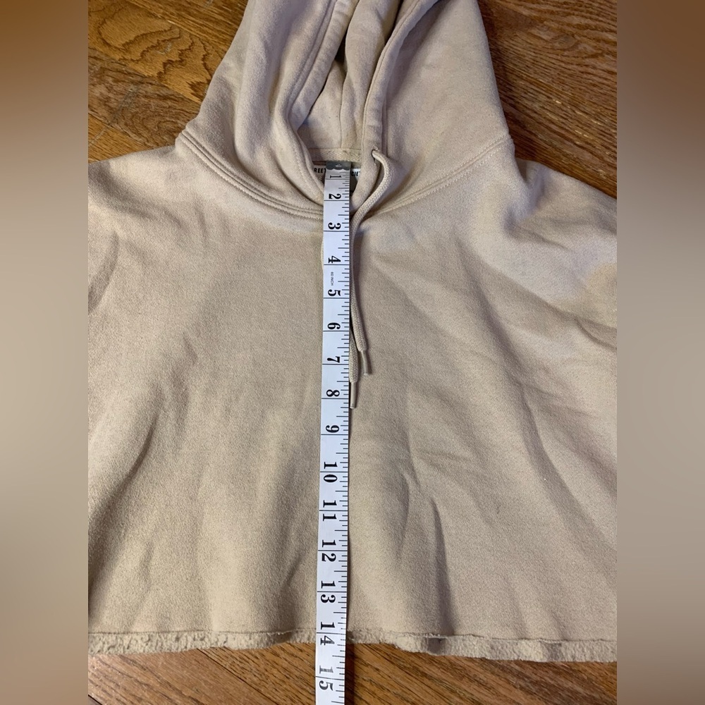Streetwear Society Active Oatmeal Cropped Hoodie - Medium - Picture 4 of 6